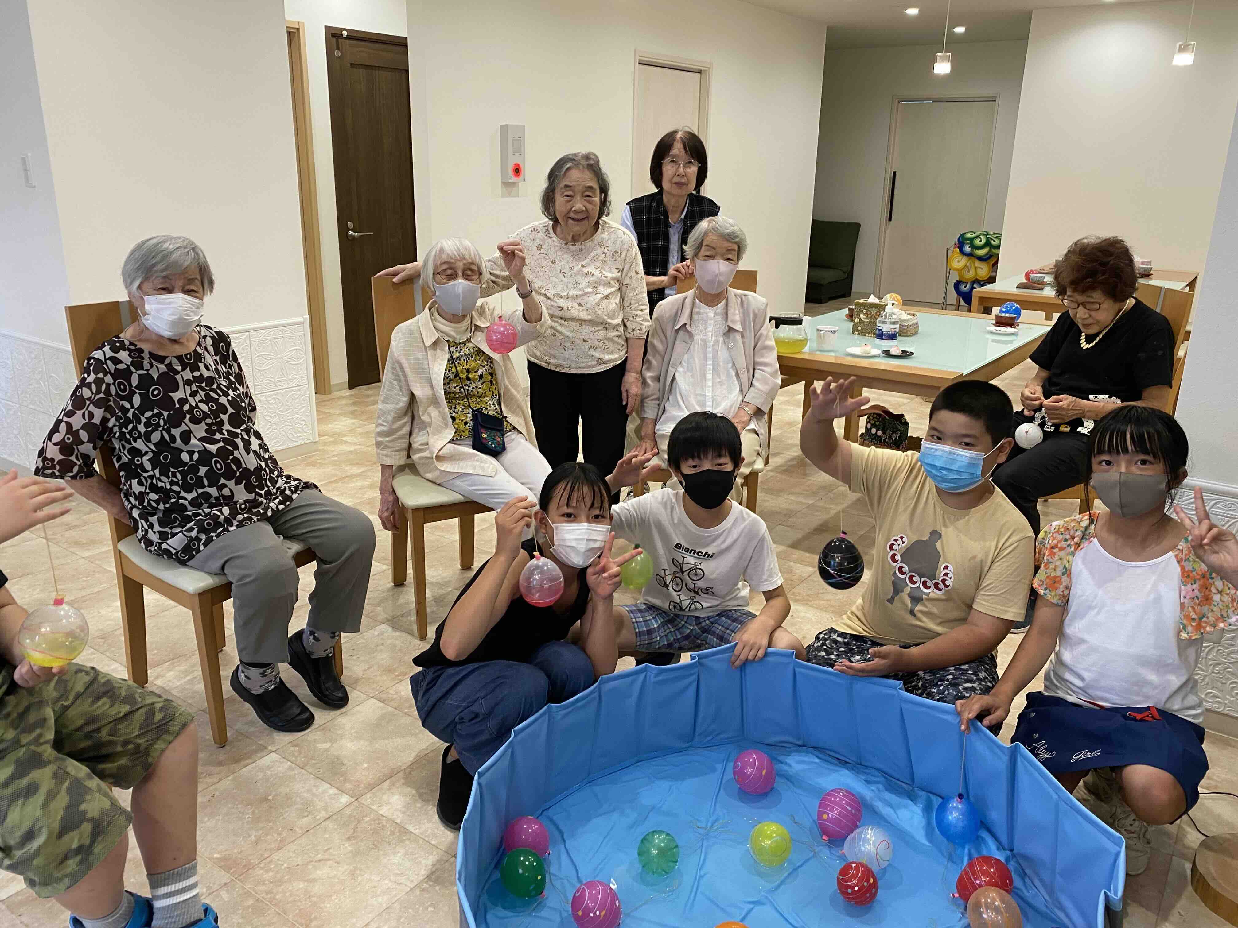 学童保育との交流